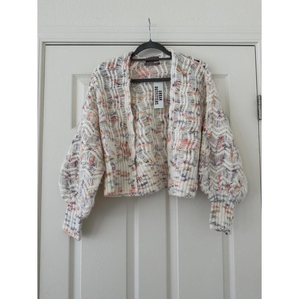 NWT Urban Outfitters Pointelle Cardigan XS